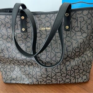 Calvin Klein Signature Tote Shoulder Bag